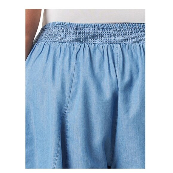 Jessica Simpson Women's 2X Plus High Waisted Pleated Skort/Shorts/Skirt New with - Picture 5 of 10